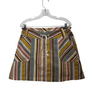 Patagonia Striped Sunshine Netty Skirt Size 10